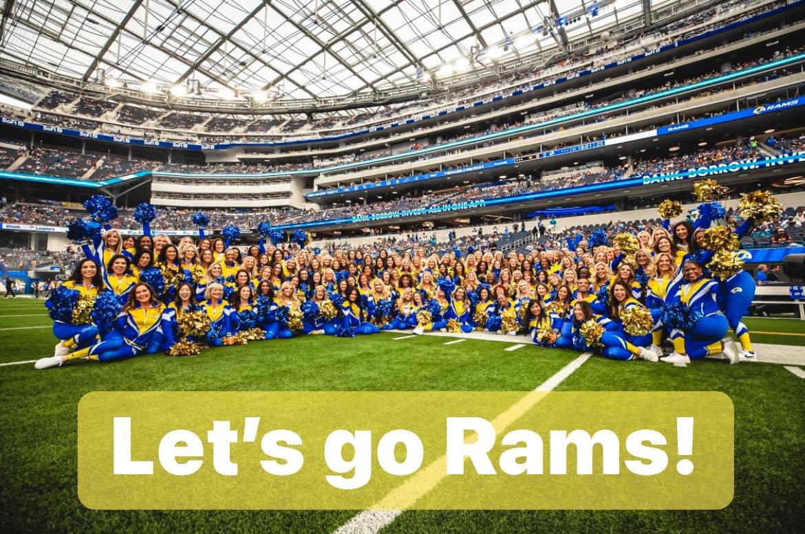 It’s Game Time!
Let’s go Rams!
#ThursdayNightFootball