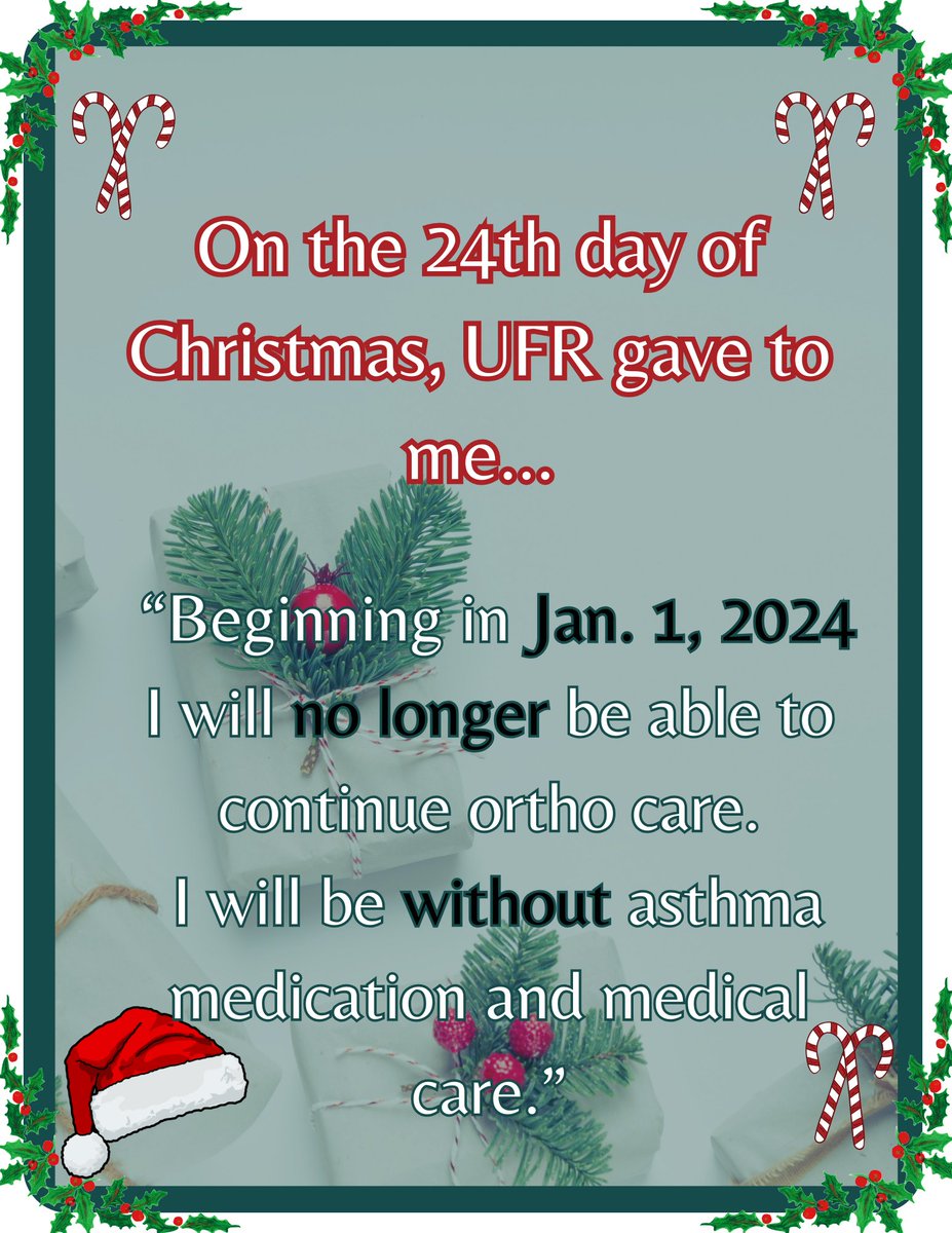 Happy holidays to everyone!  
Our hearts go out to our coworkers facing medical care laps with no coverage in sight. We need #MedicareForAll and we will continue to fight for a more just world.

gofundme.com/f/support-laid…
