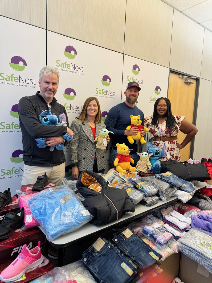 Huge thanks to the @vegasrotary for swinging by with another round of donations! The kiddos are not just getting backpacks and new outfits - they're getting a boost of confidence and smiles.