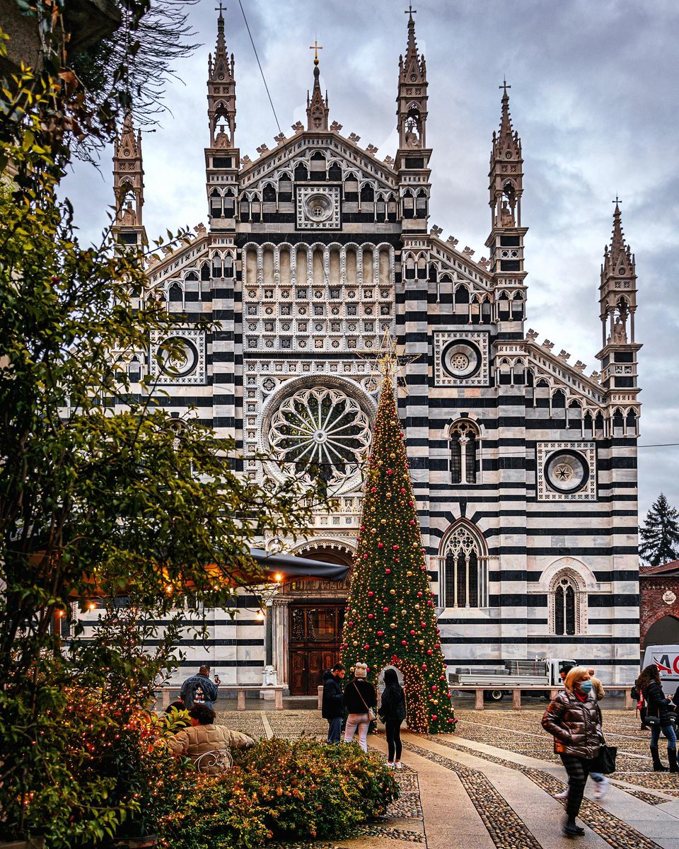 Monza, Italy Monza's gorgeous Romanesque-Gothic Duomo or main church has foundations dating to about the year 600 Photo By: @gmarcod91 #Europe #travel #holidayseason