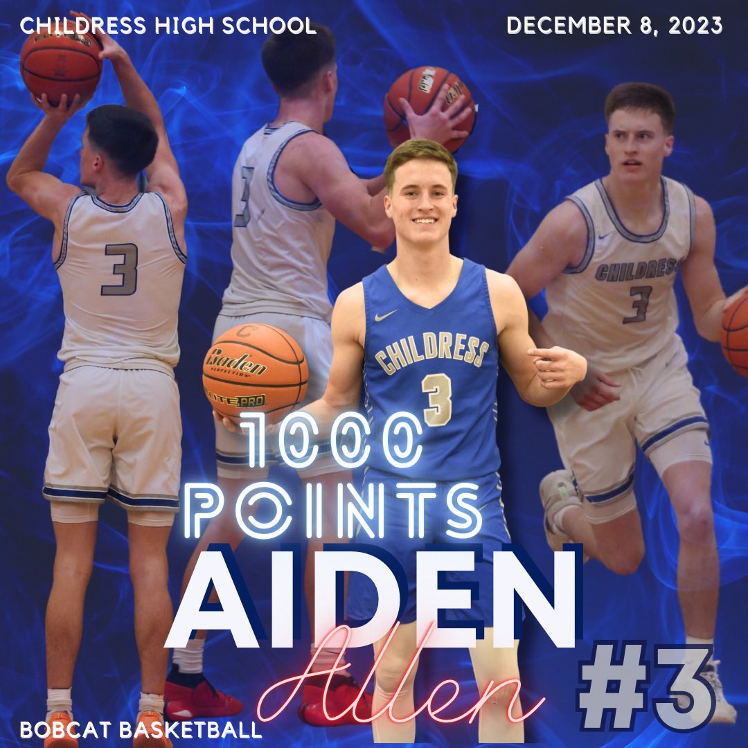 CHS_Bobcats's tweet photo. Congratulations @Aidenallen_3 ! 
1000 career points! https://t.co/jLiN8V45B3