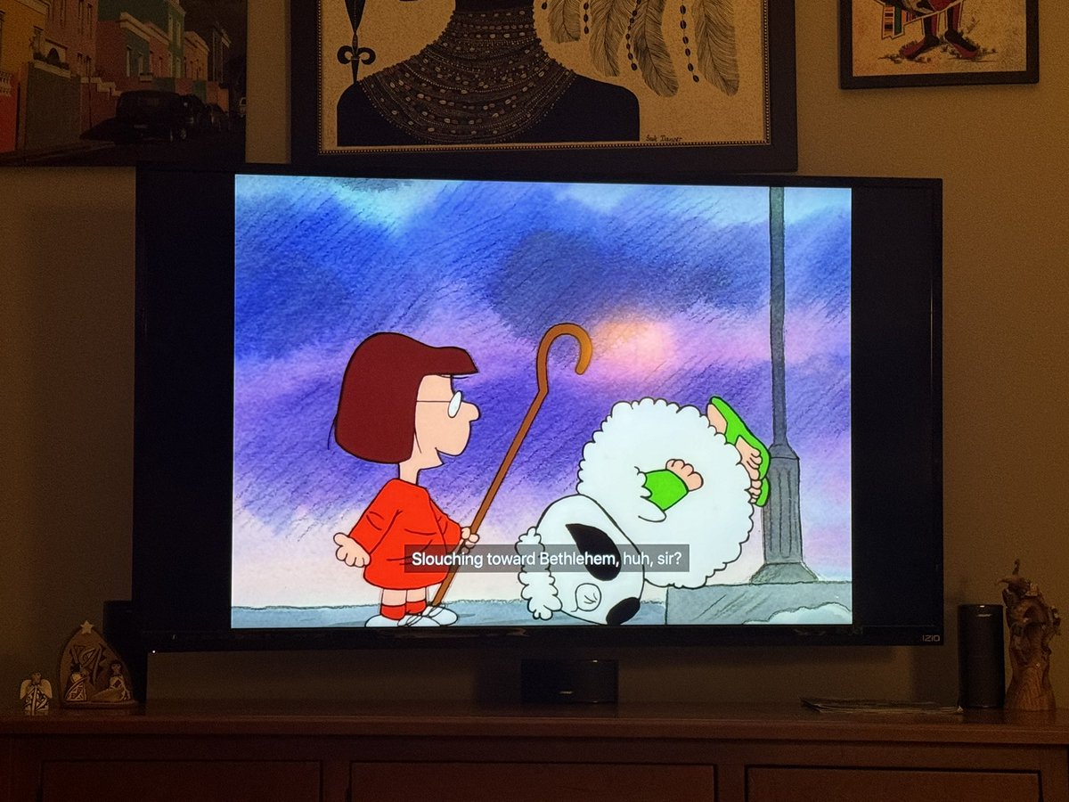 I love that Charlie Brown acknowledges what children truly yearn for - riffing about Joan Didion