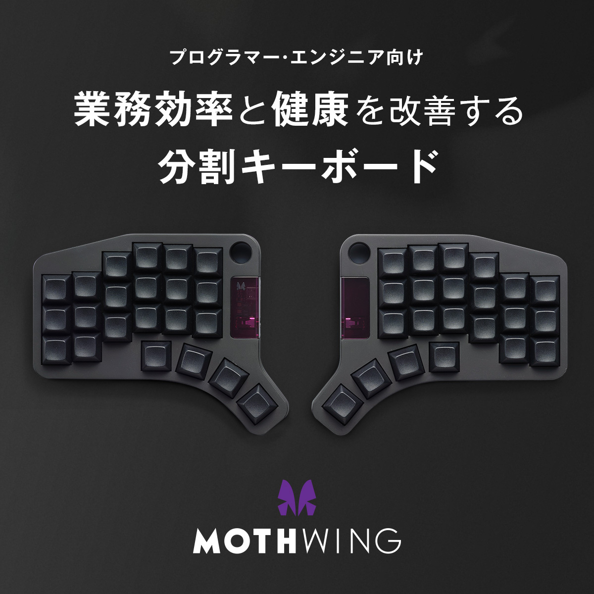 MOTHWING(プログラマー・エンジニア向け分割キーボード MOTHWING(プログラマー・エンジニア向け分割キーボード