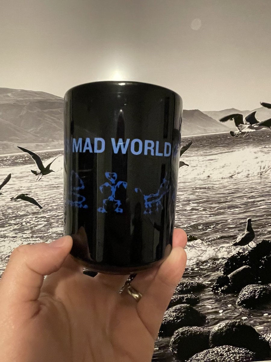 My <a href="/garyjulesmusic/">Gary Jules</a> #madworld 20th mug arrived today. They are made in celebration of 20 years since this iconic song achieved a UK Christmas #1!

👉garyjules.com/mad-world-20th…