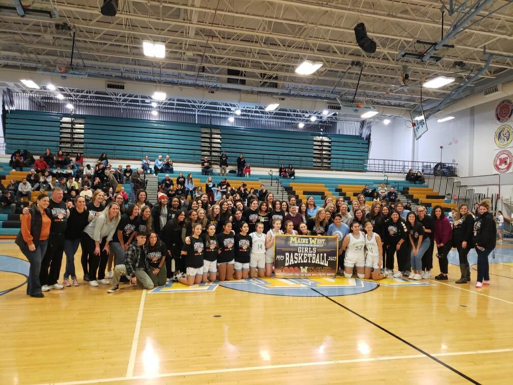 IBCArecsec (@ibcarecsec) on Twitter photo A great contingent of former Maine West players & IBCA HOF’ers - including Mrs. Derril Kipp - accept a 1000 School Victory plaque - the 7th Illinois HS girls program to reach this milestone. Congrats to all Warriors! <a href="/ibcacoaches/">Illinois Basketball Coaches Association</a> <a href="/BBallMuseumIL/">BBall Museum of IL</a> <a href="/mwwarriors/">MW Athletics</a> <a href="/MWGirlsHoops/">Maine West Girls’ Basketball</a> A great contingent of former Maine West players & IBCA HOF’ers - including Mrs. Derril Kipp - accept a 1000 School Victory plaque - the 7th Illinois HS girls program to reach this milestone. Congrats to all Warriors! <a href="/ibcacoaches/">Illinois Basketball Coaches Association</a> <a href="/BBallMuseumIL/">BBall Museum of IL</a> <a href="/mwwarriors/">MW Athletics</a> <a href="/MWGirlsHoops/">Maine West Girls’ Basketball</a>
