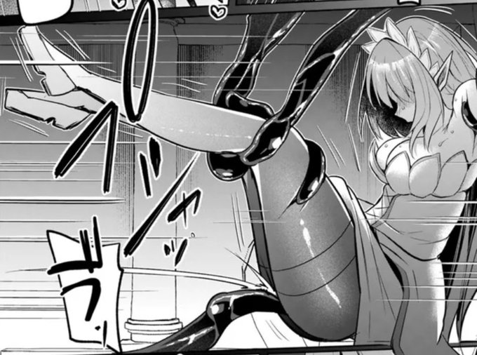 淫靡な洞窟のその奥で23話前編が更新されました…!お待たせして大変申し訳ありません…! ついにレティシア女王の回です…玉座で身動きできず強制的に…  https://seiga.nicovideo.jp/comic/56129