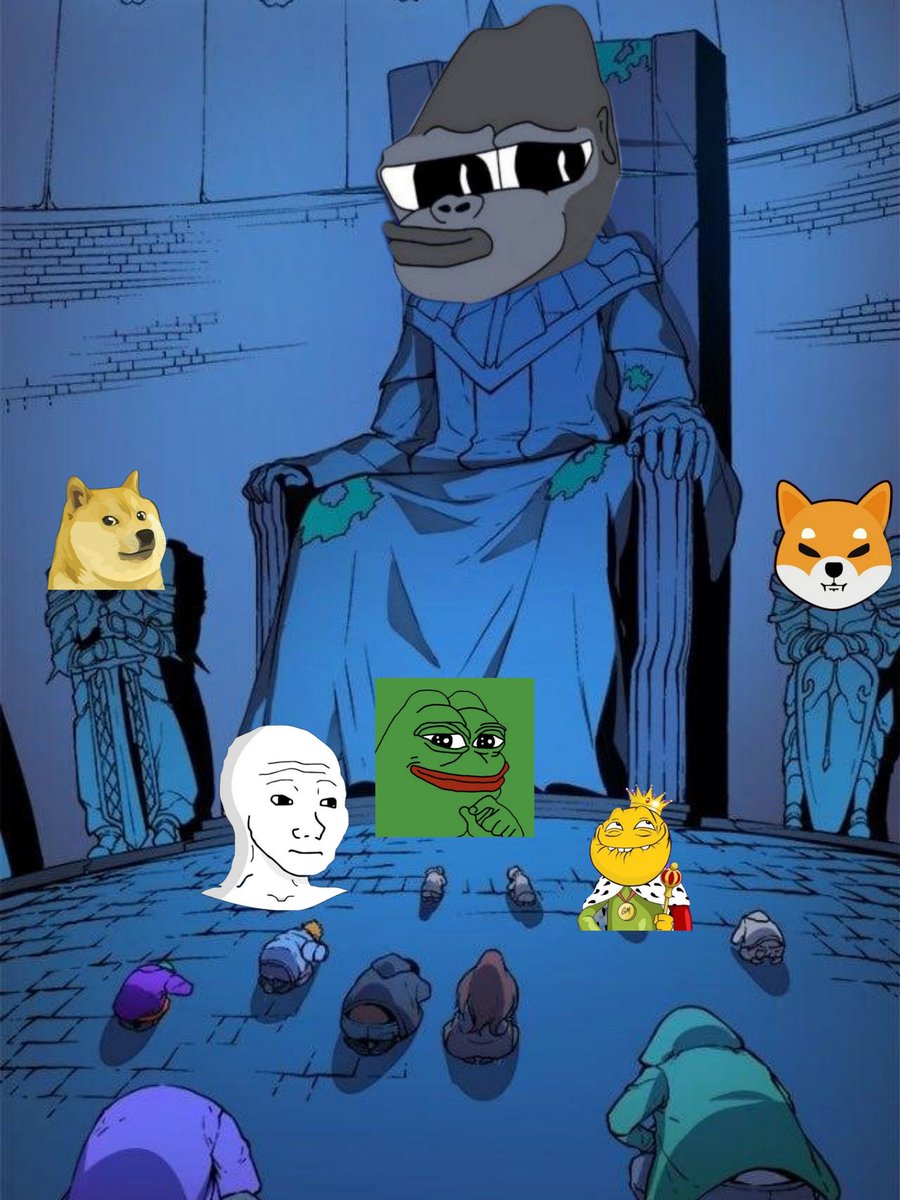 monkeys take over the royal throne, THIS IS A NEW ERA.
🚀🚀🚀🚀🚀🚀🌕 $MONKE
#memecoin #trendingcoin
#BitcoinETF
#Ethereum