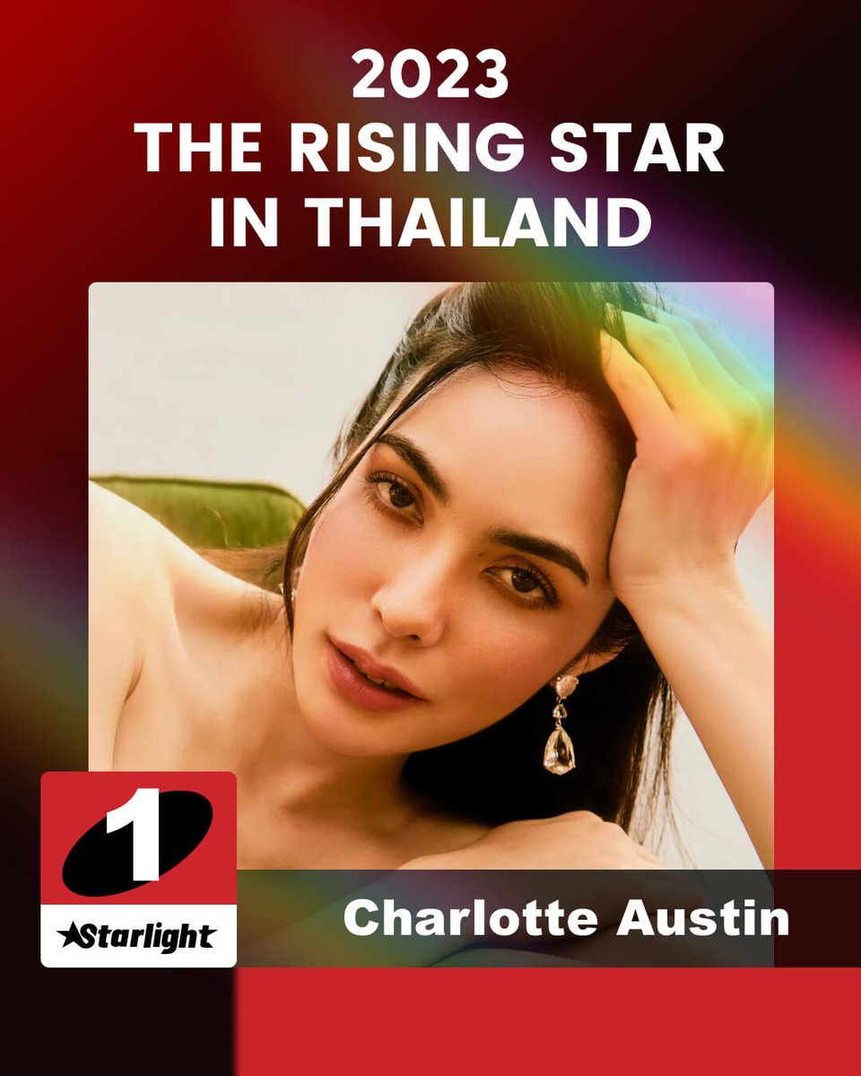 🏆2023 The Rising Star In Thailand 🥇No.1 Charlotte Austin 📍Thailand Central World Light Show 📅January 12, 2024 #STARLIGHTAWARDS #STARLIGHT2023XCharlotteAustin #CharlotteAustin @itscharlotty