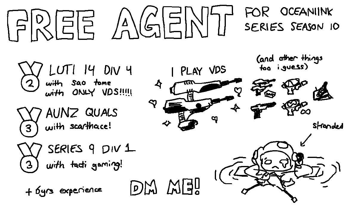 FREE AGENT FOR SERIES DM ME