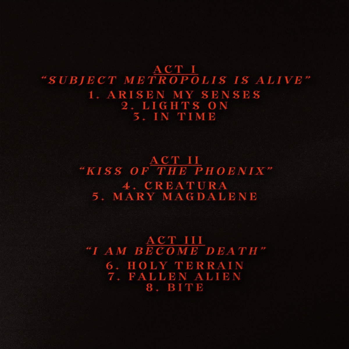 METROPOLIS: Live From Fritz Lang’s Fantasia

now u get to experience the record at a new level. enjoy this performance. i’ve been waiting to share this for years. i’m all yours.

AVAILABLE NOW

bit.ly/48aeKmQ