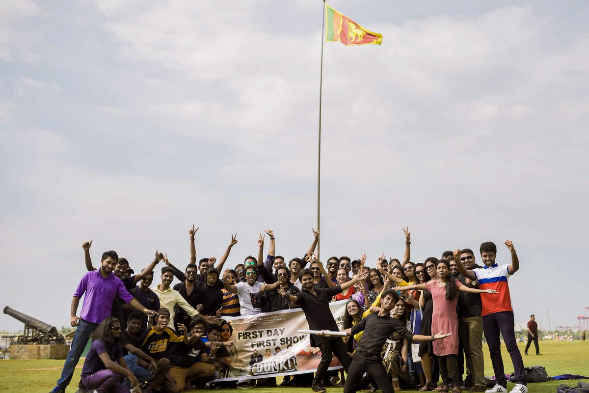 SRKCHENNAIFC's tweet photo. Fans from our Sri Lanka🇱🇰 CFC team watched #DunkiFirstDayFirstShow celebrated #DunkiDay with so much love💯❤. 

#ShahRukhKhan @iamsrk 
@RedChilliesEnt @RajkumarHirani 
@taapsee @RHFilmsOfficial
#Dunki #DunkiBlockbuster #DunkiWithSRKCFC https://t.co/8iQeYfxw5m