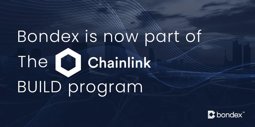 👏 @bondexapp is officially joining the @Chainlink #BUILD program 👏 #Bondex joined BUILD to maximize the benefits of security and reliability that #Chainlink’s oracle infrastructure provides 🔽 VISIT medium.com/@Bondex.app/bo… #Definews