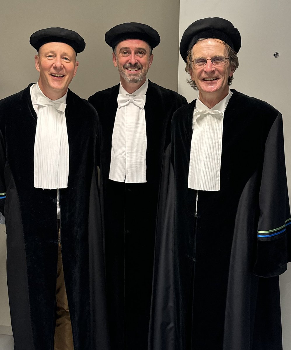 Jeff Brunstrom (@jeffbrunstrom) on Twitter photo Prof Ciarán G Forde (middle) shortly before his inaugural lecture at Wageningen University yesterday. A scintillating overview of 20 years studying the impact of sensory experience on eating behaviour. Prof Ciarán G Forde (middle) shortly before his inaugural lecture at Wageningen University yesterday. A scintillating overview of 20 years studying the impact of sensory experience on eating behaviour.