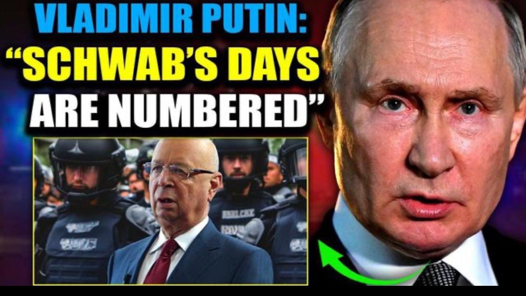 Vladimir Putin said that Klaus Schwab is a legitimate military target 🎯
due to what he & his WEF are doing to the West 🪖
🇷🇺✊🏼#IStandWithPutin 
🇷🇺✊🏼#IStandWithRussia