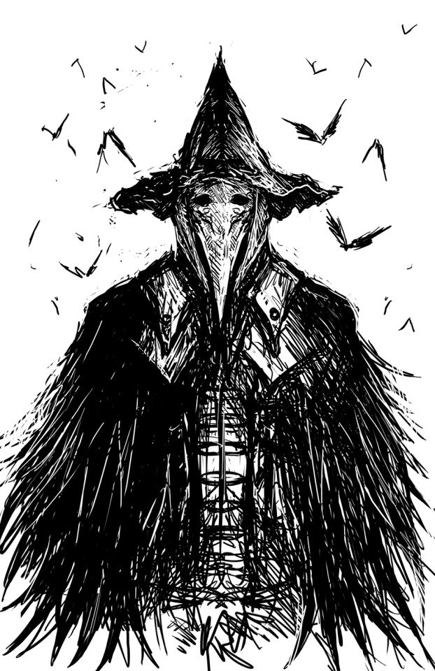 Fan art | Bloodborne - Eileen the Crow Artist: @Carapace777