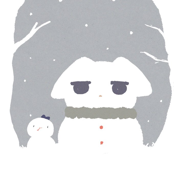 「snowman tree」 illustration images(Latest)