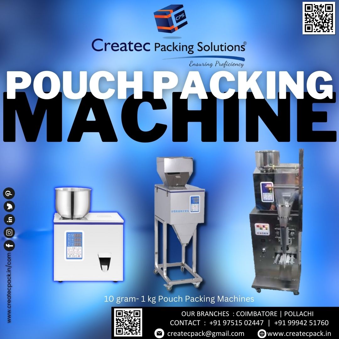 CreatecPacking's tweet image. Pouch packing machine - Create packing Solutions
time! 💼🌐 #PackagingInnovation #ChipsPackaging #PouchPackingMachine #EfficiencyAtItsBest #Packingmachine