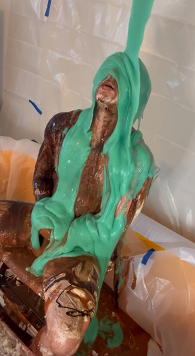 Happy Holidays! Received some Christmas slime from <a href="/gguy254/">gguy254</a>. Waiting for <a href="/griffinbarrowsx/">Griffin Barrows</a> to join me in the hot seat ;) Retweet for an additional surprise in your inbox :)

#slime #shirtless #christmas #green #gunge #jock #greenslime #onlyfans #umd #messy #slimetime