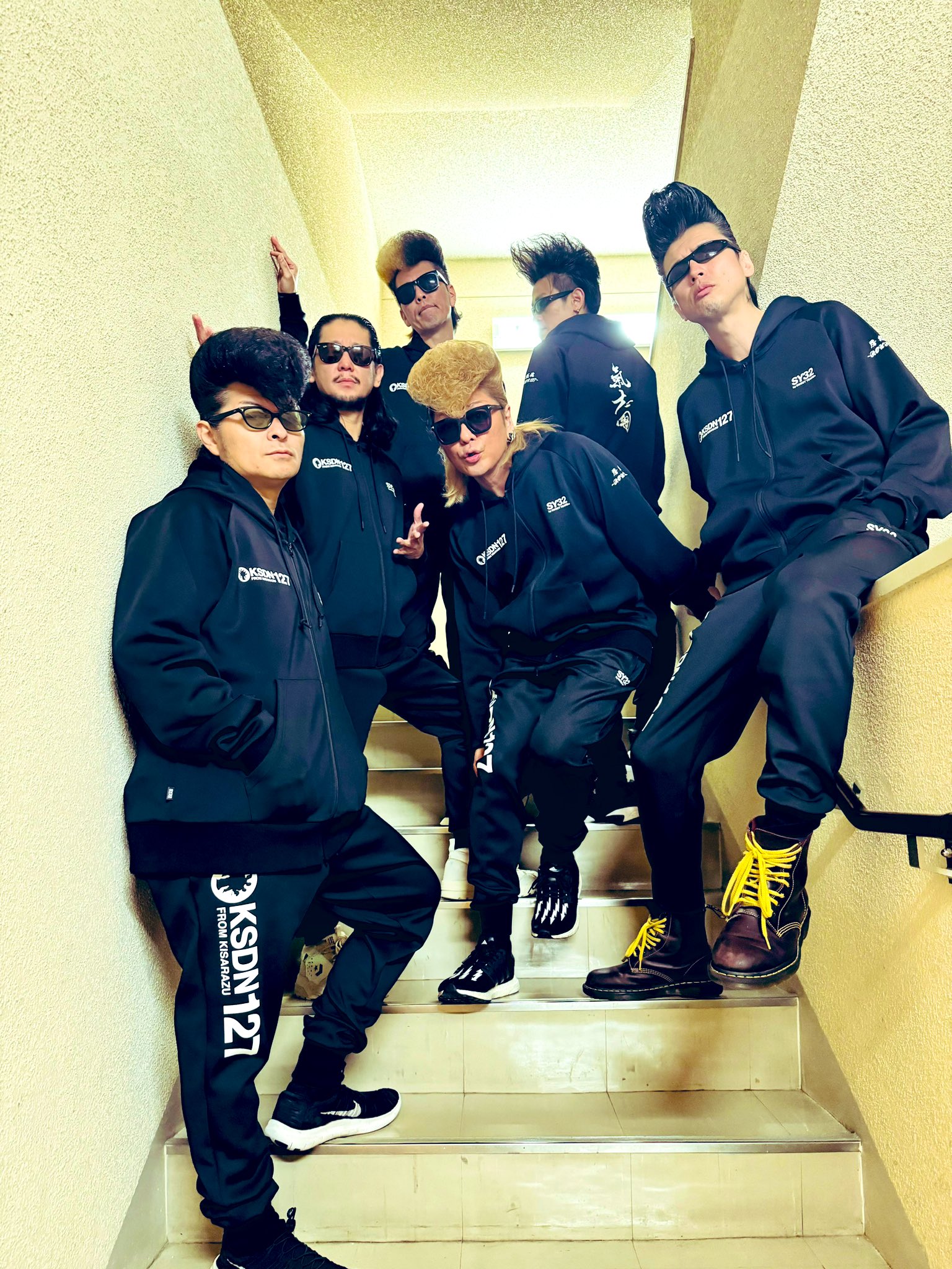 SY32 氣志團 コラボ ブラッセットアップ　Mサイズ 氣志團SY32 セットアップ SY32 氣志團 コラボ ブラッセットアップ Mサイズ