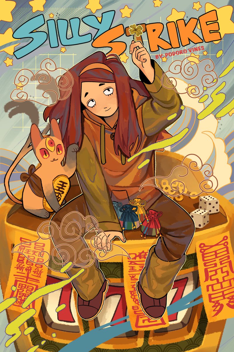 PodoroVines's tweet photo. Stay tuned for Silly Strike on Webtoon and Tapas in 2024! 🍀✨ https://t.co/RmQndnmaUg