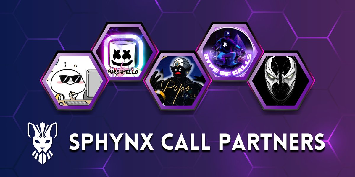 Just before Christmas weekend, we are happy to announce our 8th release of call channel partners. They are all offering Sphynx services to projects they work with and/or using Sphynx links for their calls. Please show them why #WeAreSphynx and check out their channels below.…