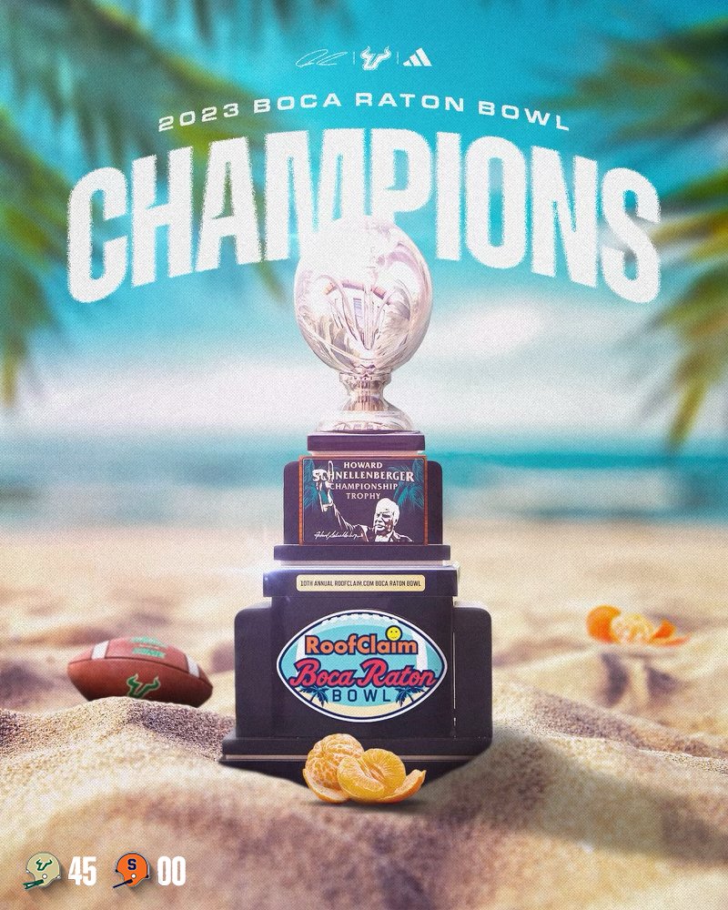 2023 @BocaBowl CHAMPS!!! #ComeToTheBay | #StayInTheBay