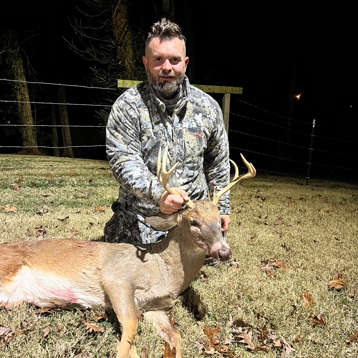 A cold night. A good shot. A tough drag. A few cold beers. Memories made. We had a day. Thankful