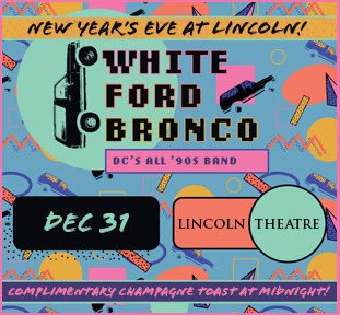 2023 is almost gone!  Come bid it a fond farewell with us in style at the historic <a href="/TheLincolnDC/">The Lincoln Theatre</a> on U Street!

Get your tickets here:  ticketmaster.com/white-ford-bro…
