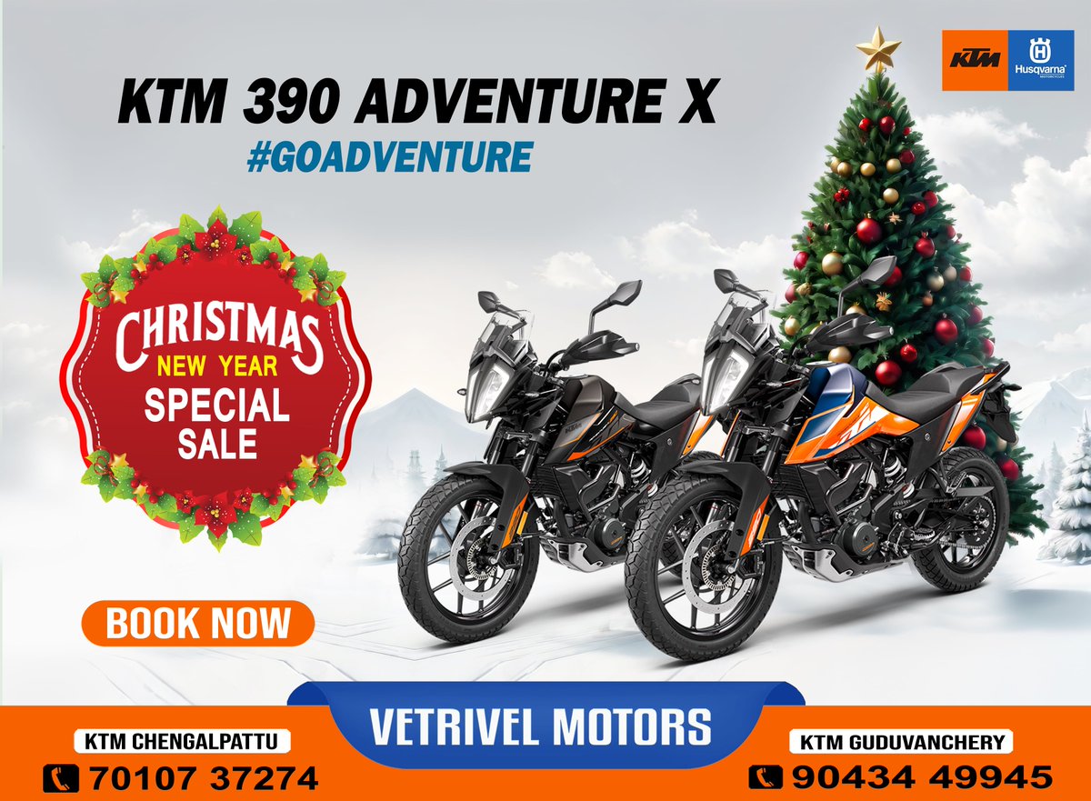 KtmChengalpattu's tweet photo. 𝗞𝗧𝗠 𝗖𝗵𝗲𝗻𝗴𝗮𝗹𝗽𝗮𝘁𝘁𝘂- 𝗩𝗲𝘁𝗿𝗶𝘃𝗲𝗹 𝗠𝗼𝘁𝗼𝗿𝘀 !! #KTM #KTMindia #KTMholics #superspot #ktmDuke #ktmAdventure #ktmRc #Duked #GoRc #GoAdventure #ReadyToRace #Ridingmemories #KTM390Adventure #GoAdventure #ktmindia #KTMRC #KTMRC390 #StreetRacing #Racetrack #MotoGP https://t.co/rq2QD2Laoc