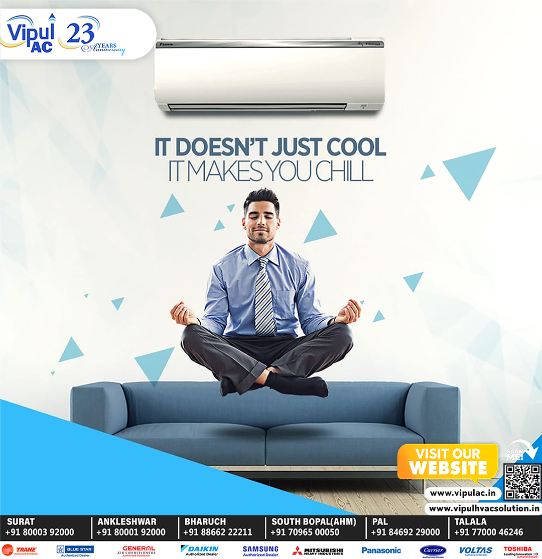 Beat the heat with Daikin AC – your cool companion for ultimate comfort! Experience powerful cooling, energy efficiency, and smart technology all in one. 
#DaikinCool #CoolComfort #SmartCooking  #acrepair #acmaintenance #hvacengineer #hvacrepair #vipulairconditioner