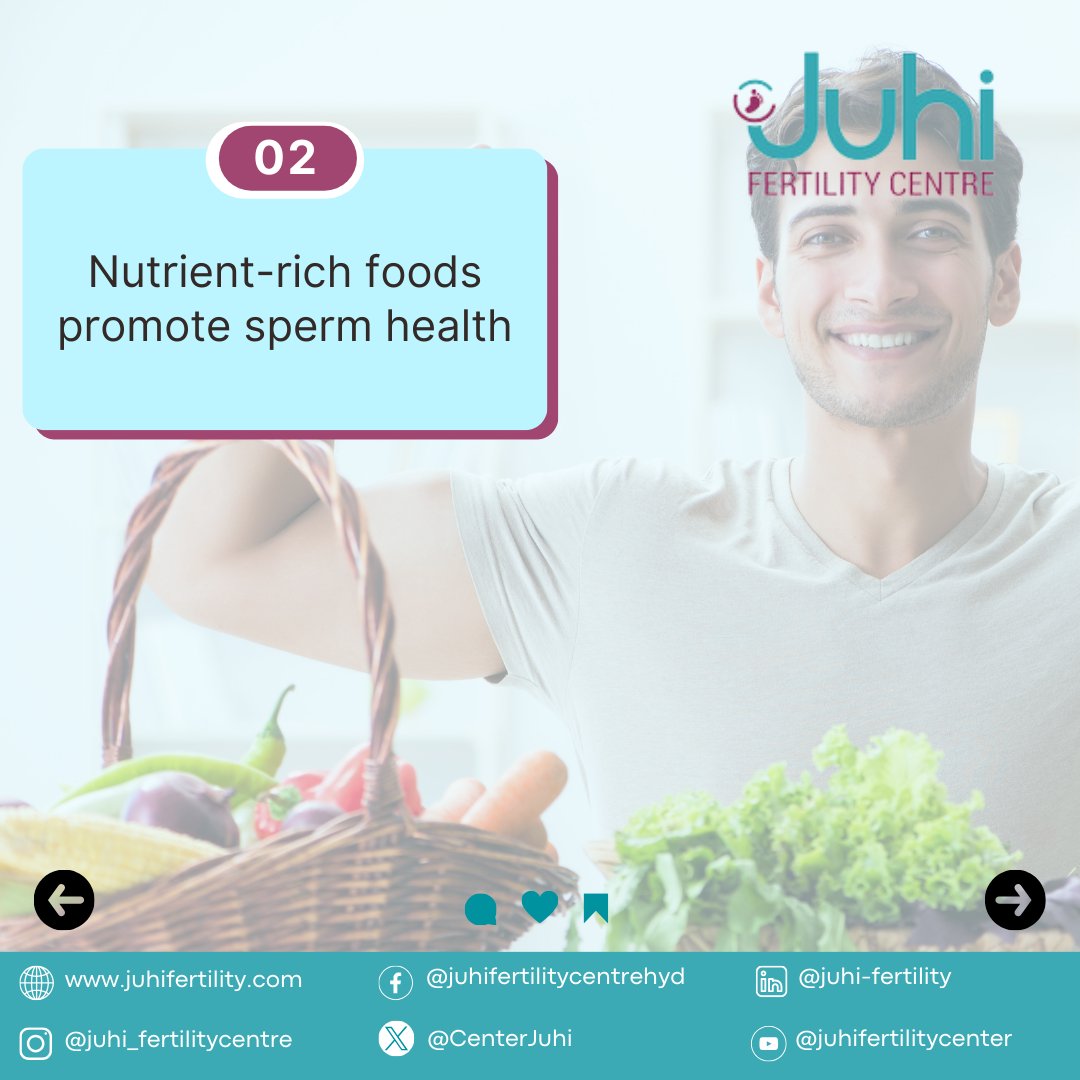 Unlock the Path to Parenthood with Juhi Fertility Centre! Discover the key factors influencing male fertility and embrace a healthier lifestyle for a brighter fertility journey. 🍏💪
.
.
#JuhiFertility #MaleFertility #HealthyLiving #FertilityWellness #SpermHealth #ParenthoodPath
