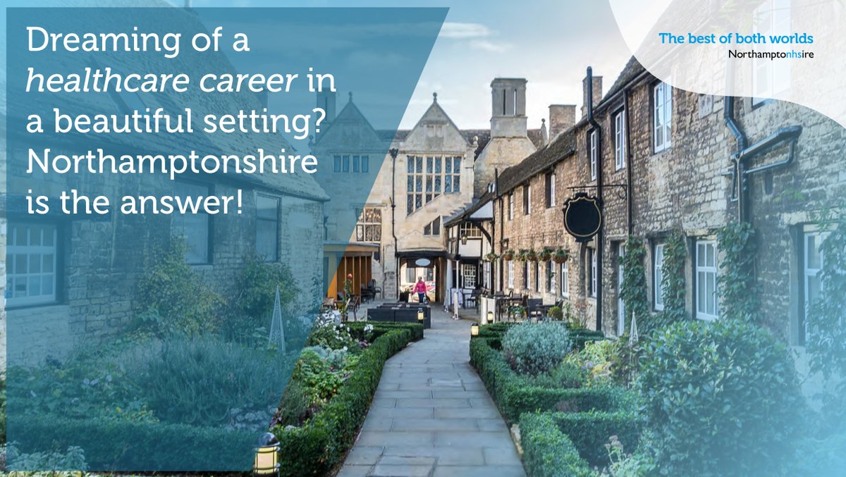 Elevate your career and life in Northamptonshire! As a healthcare professional, enjoy the perks of a supportive community, work-life balance, and professional growth. Discover the rewarding benefits of living and working in Northamptonshire - zurl.co/C4xZ #Careers