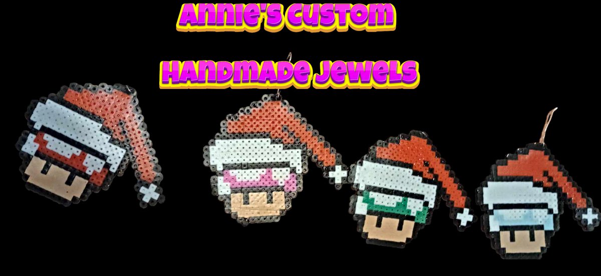 Custom perler order that I made recently. You can see more of my work on Facebook at Annie's Custom Handmade Jewels
#supporthandmade #handmadegifts #handmadebusiness