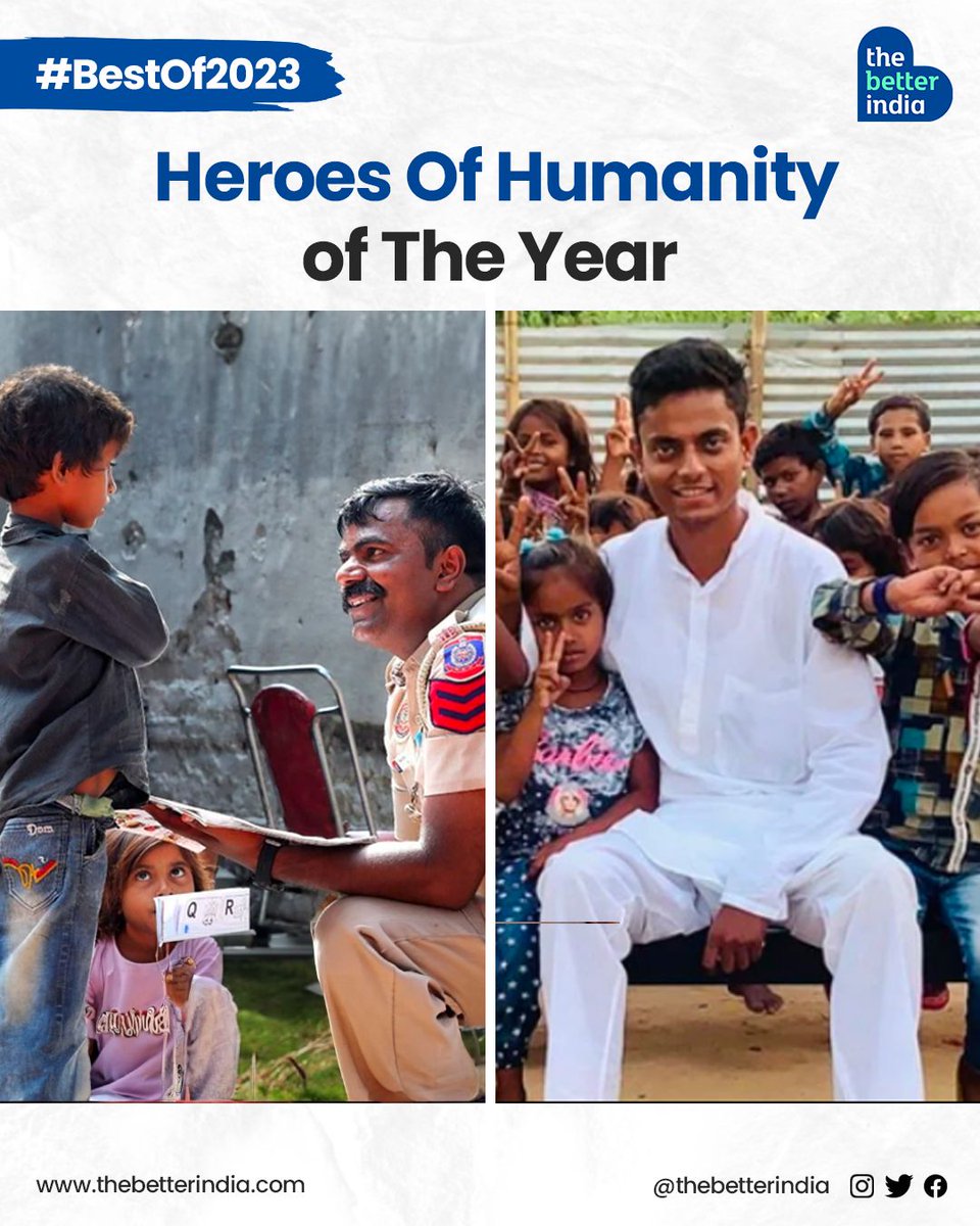 In a year of ups and downs, some people stood out as beacons of hope and compassion. 

#YearEnder #Inspiration2023 #HumanitarianHeroes #heroesofhumanity