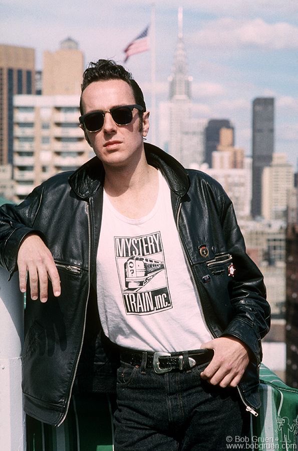 Remembering punk legend Joe Strummer of The Clash. On 22 December 2002, aged 50, he was found dead Back in 1976 punk changed my life! I was at many of the Clash gigs in London including the Rock Against Racism one in Victoria Park, Hackney in 1978. #joestrummer #TheClash