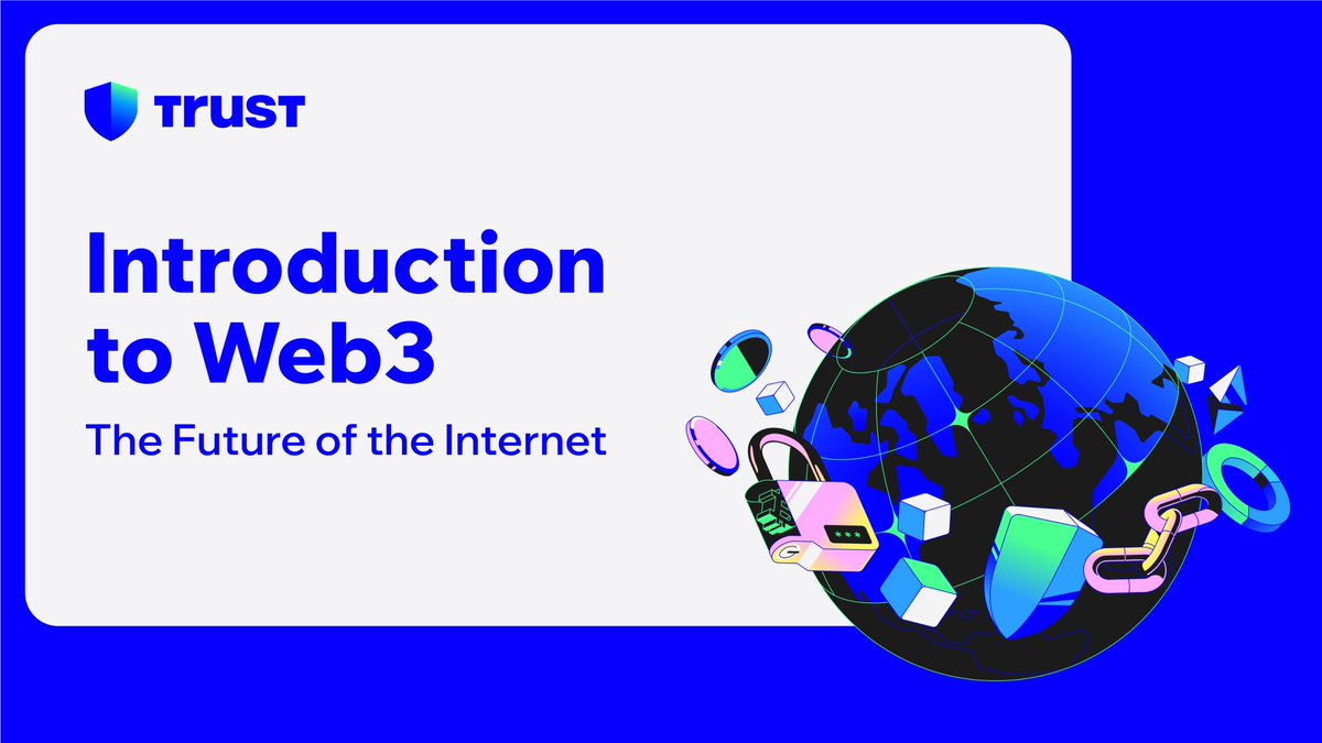 TrustWallet's tweet photo. The term #Web3 is thrown around a lot in the crypto space…  

But what exactly does it mean? And what does it mean for #crypto? 

Read on👇
https://t.co/vROiwh6Ecw https://t.co/BJxedbg1rI
