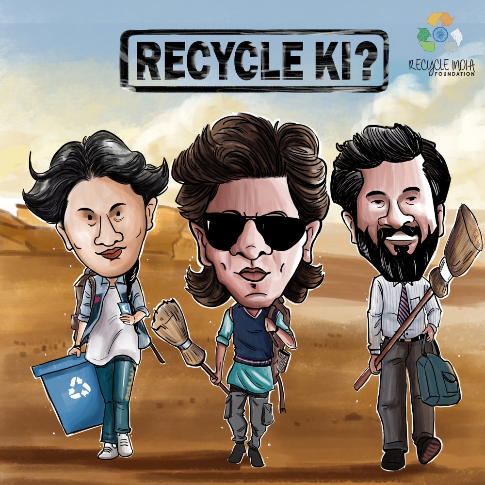 Recycle Ki? #Dunki #IMSRK #SRK #Shahrukhkhan #RajkumarHirani #vickykaushal Taapsee #RecycleIndia #Recycling #environmental #savetheearth