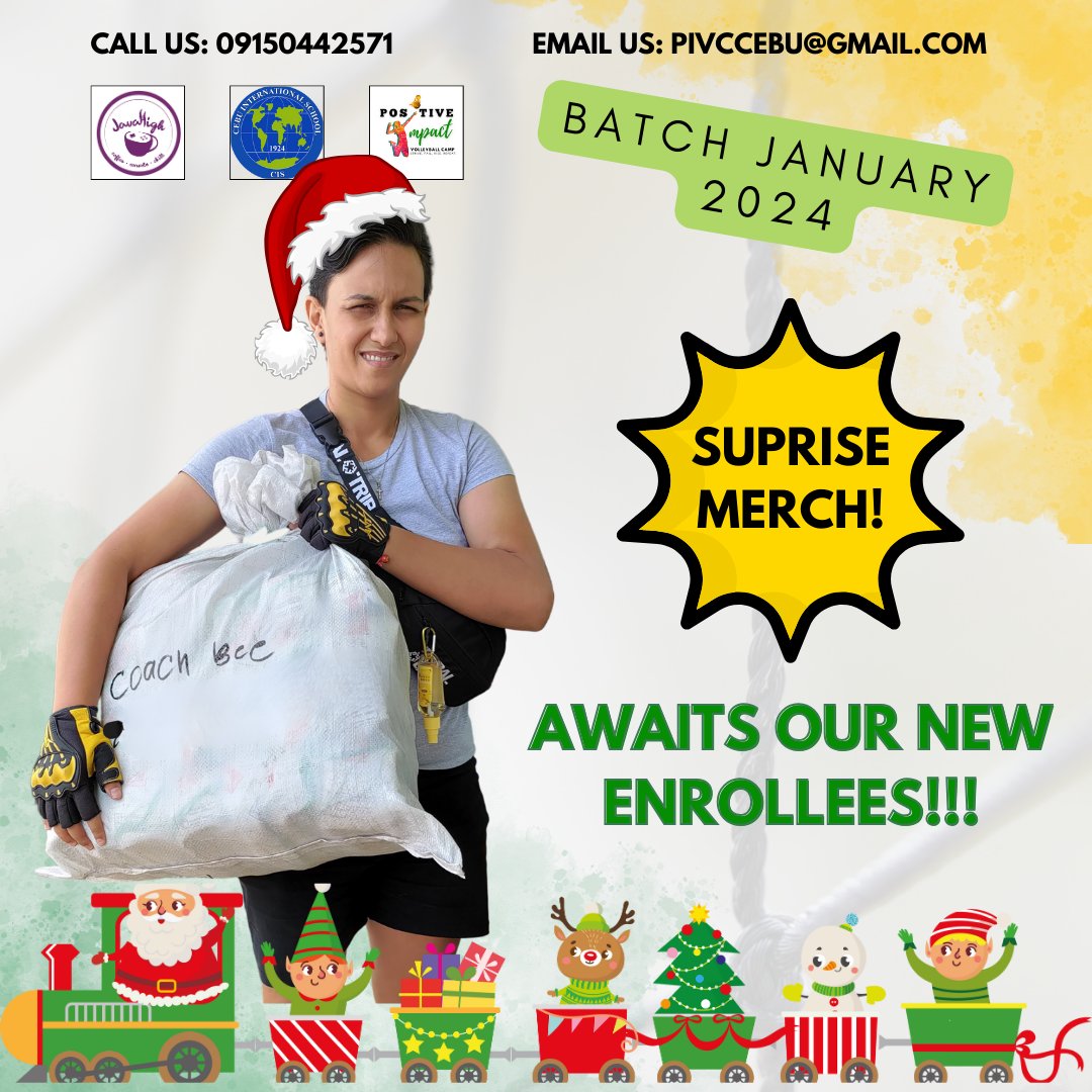 One of the perks of enrolling in PIVC is the surprise merch for new enrollees!!! Are you excited for it?
