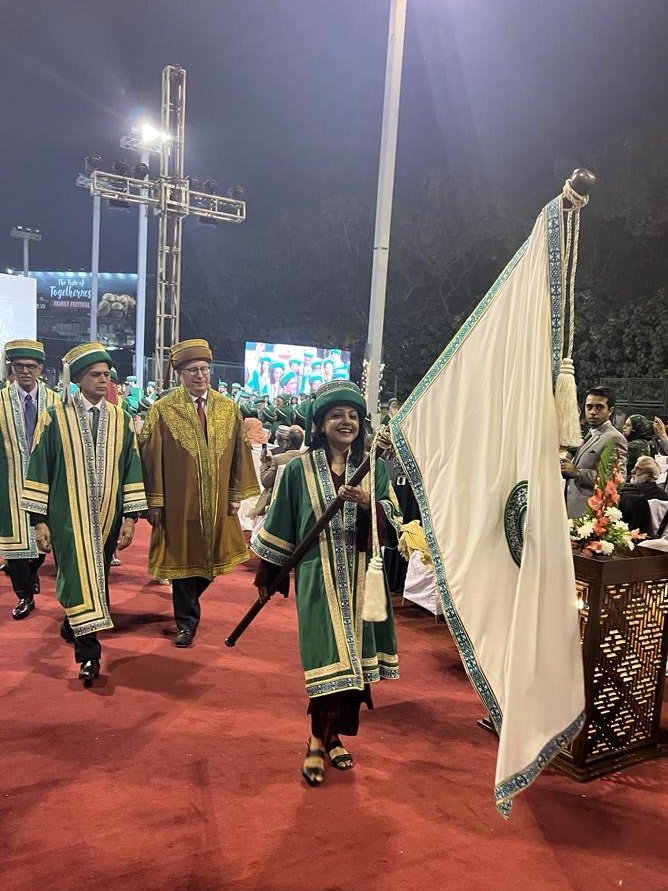 A proud moment for ObGyn as Dr Novera Chughtai, Residency Program Director led the procession at yesterday's PGME Convocation. Congratulations to all the graduating residents and fellows!