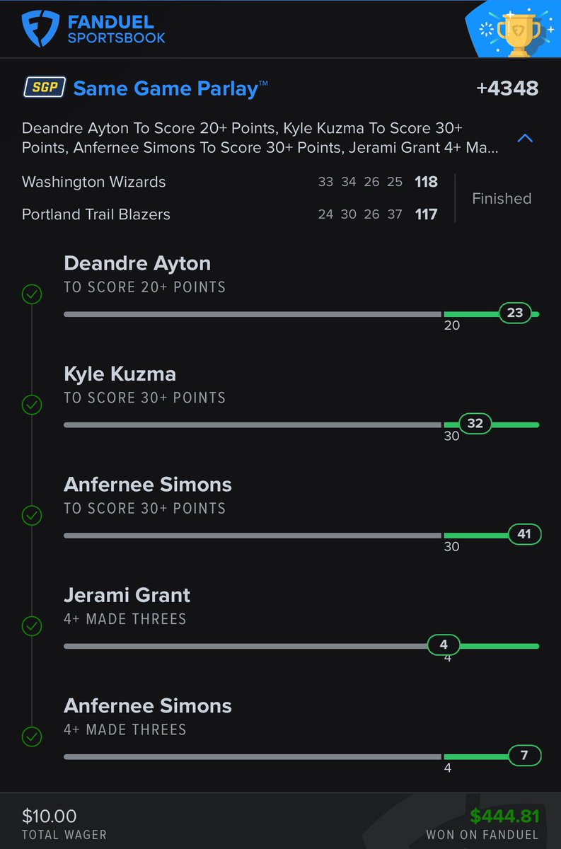 Live bet W. When <a href="/portman7387/">Tony Starks 🌚</a> is on fire, He’s on 🔥. B2B wins. 😮‍💨 Thank you man! <a href="/JDGoldboys/">JD </a> @GoldBoysSupport