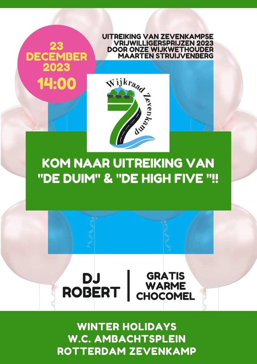 #vrijwilligersprijs #Zevenkamp