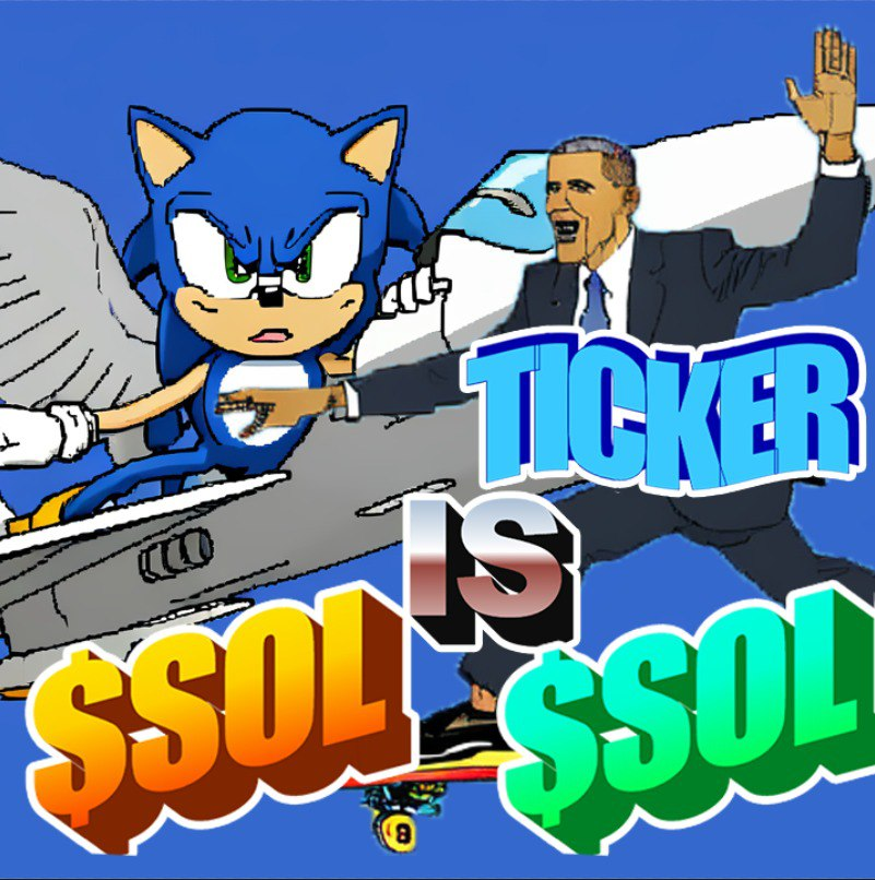 the ticker is $sol

SOLM69i