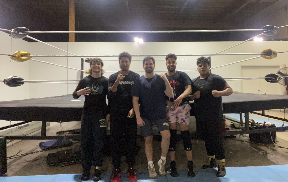 This upcoming group of intermediate trainees at The San Diego Pro Wrestling Academy are going to make some serious moves in the near future. Everyone shows up and shows out with a genuine desire to grow and learn. I’m hyped up just watching their journey.