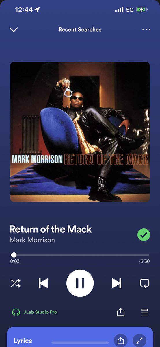 return of the….what now?! i didn’t know mark morrison wrote a song about ME! 🤣🤣🤣 #Grateful #macnation #godsaves