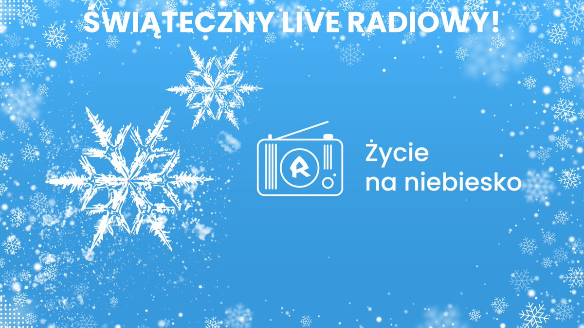 ZycieNNiebiesko's tweet photo. 🎄 już za 4 godziny startuje nasz wielki świąteczny live 👍

YouTube ::: https://t.co/pWBr4cksDq

Bądźcie z nami ‼️🙂

@RuchChorzow1920 @Niebiescypl @WielkiRuch #RadioŻNN https://t.co/IscUJvEjRl