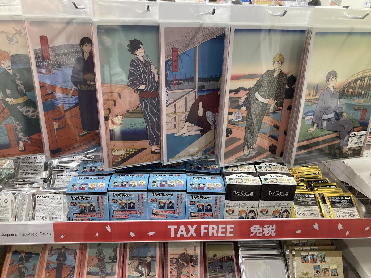 グッズ入荷情報】 「ハイキュー!! トレーディング缶バッジ 排球四季景