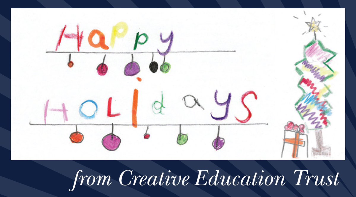 Logging off for the Christmas break, with gratitude for our leaders, staff, and volunteers across @CreativeEdTrust & beyond. A special mention, of course, for our incredible safeguarding teams who work tirelessly every day to keep our pupils safe. THANK YOU - Happy Holidays.
