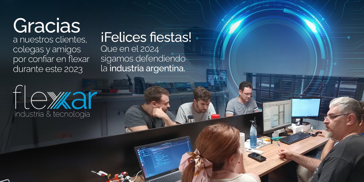 flexarok's tweet photo. 🎉🍾🎅🥳Gracias a nuestros clientes, colegas y amigos por confiar en #flexar durante este 2023

¡Felices fiestas! Que en el 2024 sigamos defendiendo la industria argentina 🇦🇷🇦🇷🇦🇷🇦🇷

 #FlexarIndustriaArgentina
👉https://t.co/6ai6QSrHPT https://t.co/YZH15k3TwB