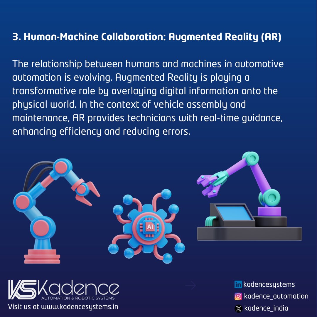 Kadence_India's tweet image. Unveiling the Future of Automotive Automation! 

Dive into the world of groundbreaking technologies reshaping transportation. From Sensor Fusion to 5G Connectivity, explore key concepts driving innovation in autonomous vehicles. 🤖🔧 

#AutoTechRevolution #Industry40 #Automation