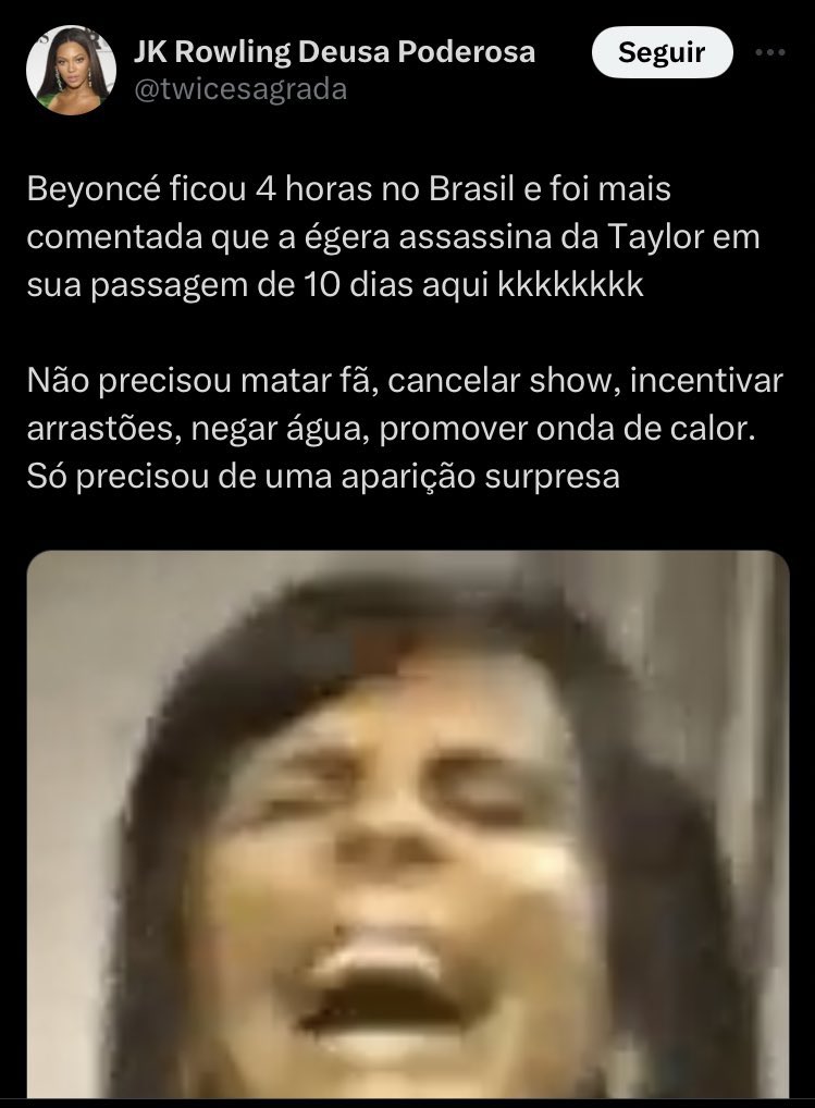 “Promover onda de calor” sim gente, muitos de vocês não sabem mas a Taylor sabe cuspir fogo.